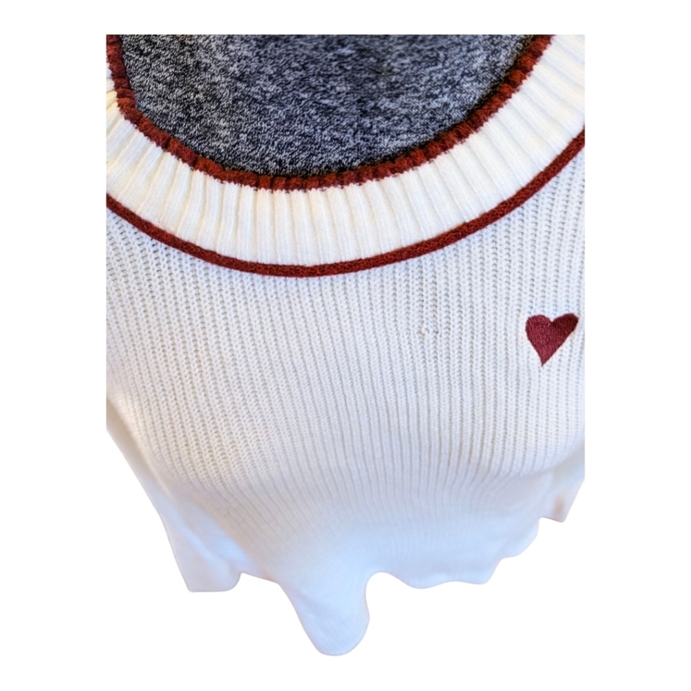 ♥️A New Day Red Heart Pullover Sweater XL Women's Valentine's Day ♥️ - Picture 6 of 8